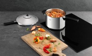 Steel Saucepan Pressure Cooker - 7.4-Qt: