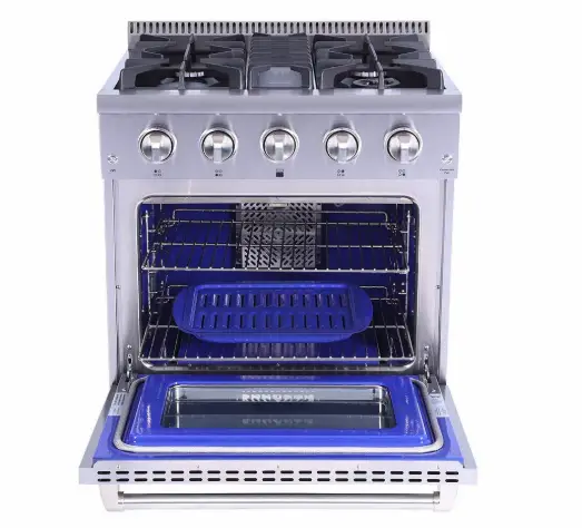 Thor Kitchen HRG3080U 30” Freestanding Professional-Style Gas Range