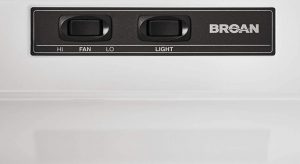 Broan-NuTone 423001 30" White Ducted Convertible Range Hood Insert
