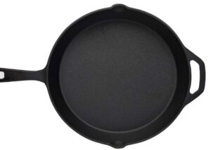 Mr. Kitchen Pre-Seasoned Cast Iron Skillet Frying Pan – An Optimal Regular Usage & Camping Choice